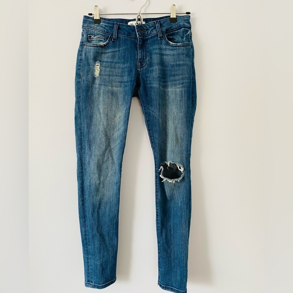 DL1961 Emma Power Legging Jeans Winslow Distressed 26 Smart Denim